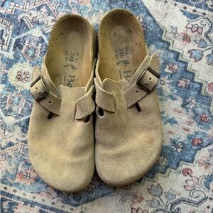 Betula Birkenstock taupe Boston clog